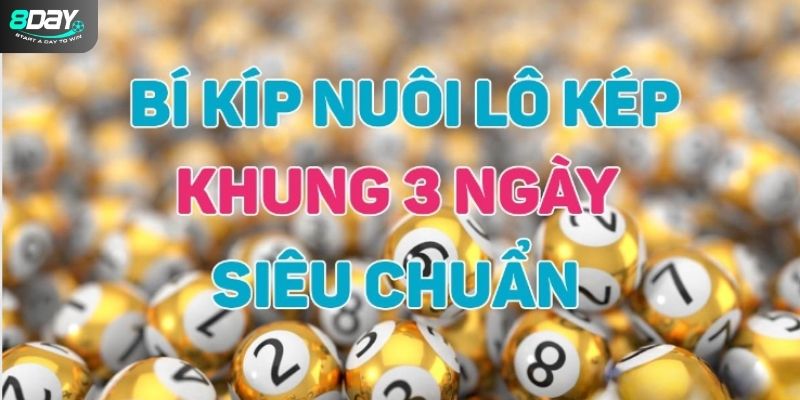 Bí quyết lô kép nuôi khung 3 ngày hiệu quả từ cao thủ xổ số lâu năm